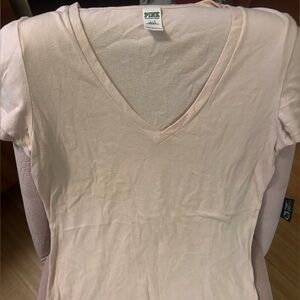 PINK Victoria's Secret Blush V-Neck Top